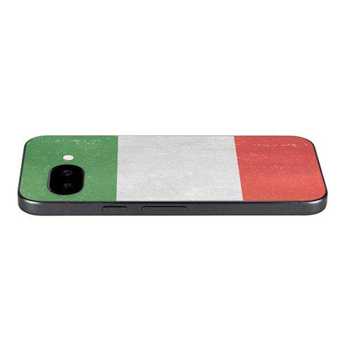 Italy Flag Distressed Google Pixel 9a Skin